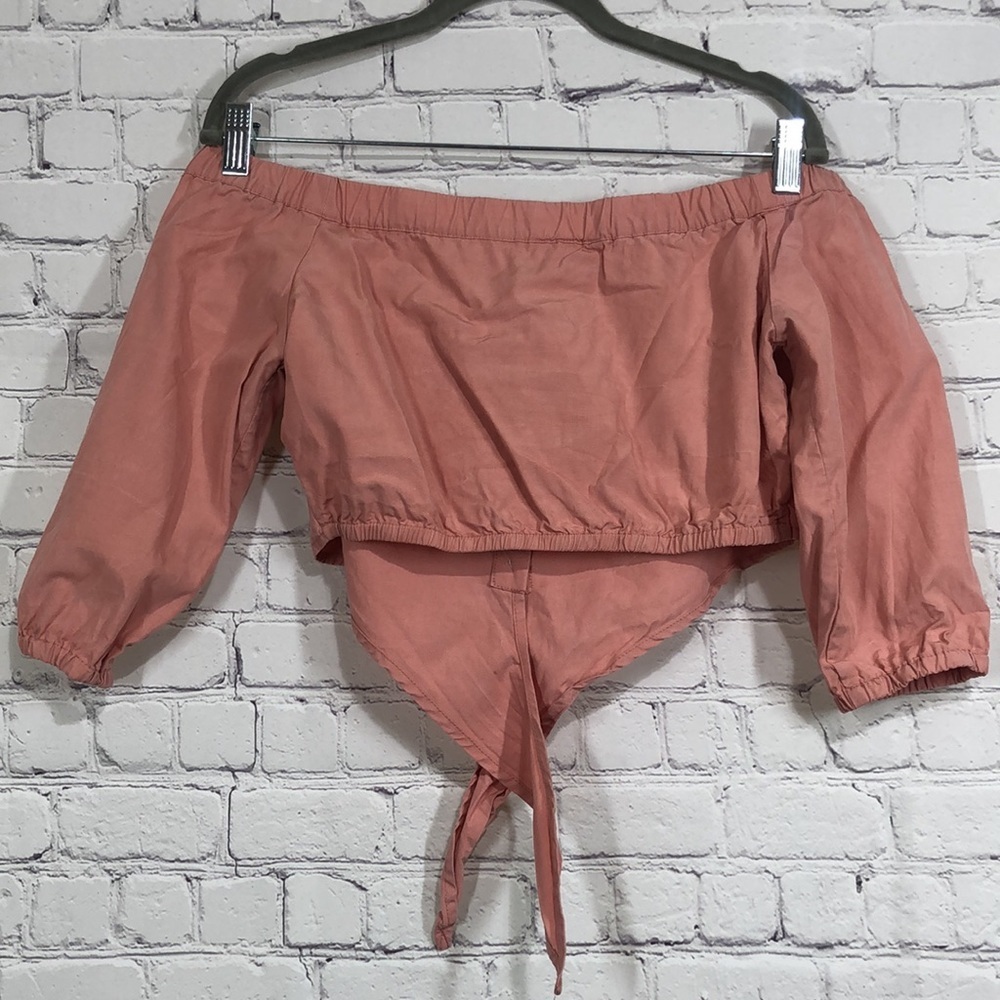 BDG top crop old rose - Picture 3 of 9